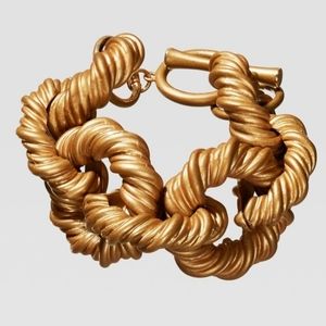 ZARA LIMITED EDITION EMBOSSED LINK BRACELET SOLD OUT